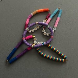 5 Set of bracelets either buy all I can’t do only one. Sadly